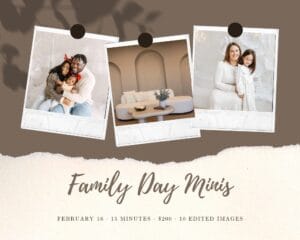 Family Day Mini Sessions