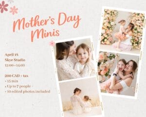 Mother’s Day Mini Sessions Ottawa 2026