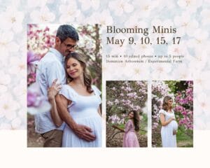 Blooming Mini Sessions Ottawa & Mother’s Day Mini Sessions Ottawa 2026